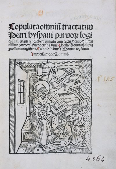 Maestro e allievi, 1490 da German School