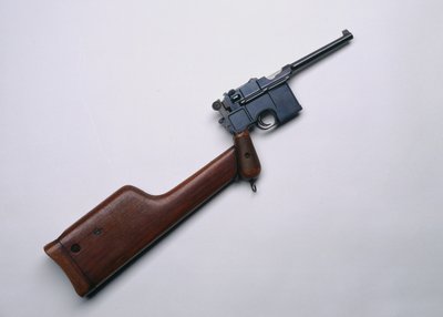 Pistola Mauser semiautomatica 7,63 mm M1896, circa 1898 da German School