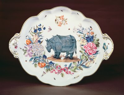 Supporto di Meissen per il centrotavola dal servizio Northumberland, c.1745 da German School