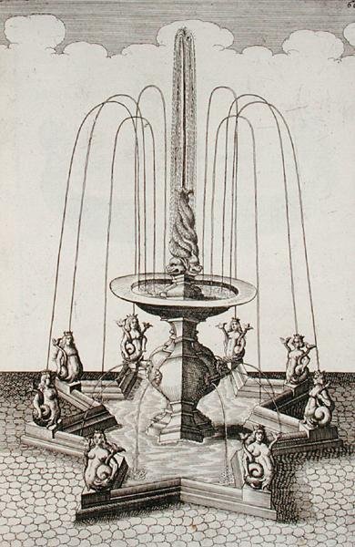 Fontana della sirena, da 