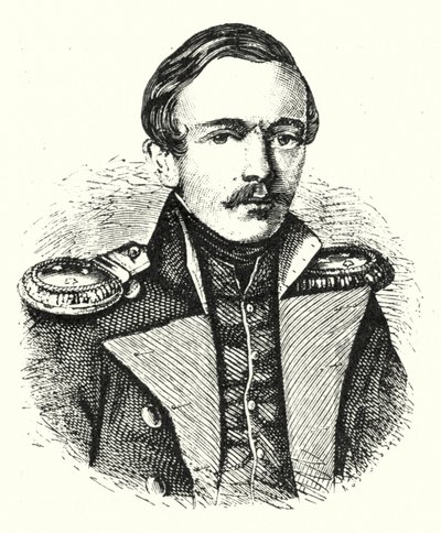 Mikhail Lermontov, poeta, scrittore e pittore russo da German School
