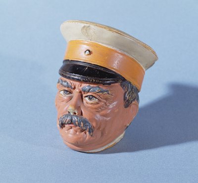 Salvadanaio a forma del Cancelliere Otto von Bismarck (1815-98) da German School