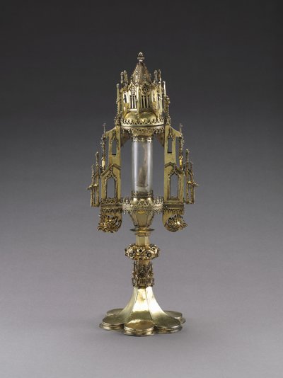 Ostensorio con una reliquia di San Sebastiano, 1484 da German School
