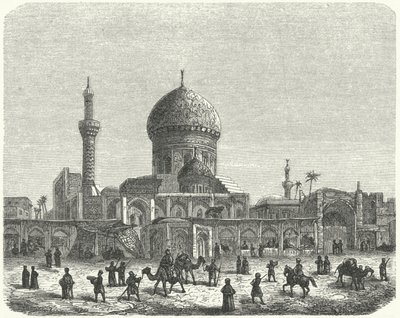 Moschea di Ahmed Khiaga e piazza del mercato, Baghdad da German School