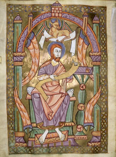 Ms Czart 1207 IV fol CXIXv San Luca Evangelista, dall