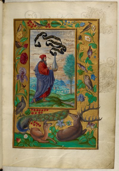Ms Harley 3469, f.2 Filosofo con fiasca, il Primo Trattato, da 