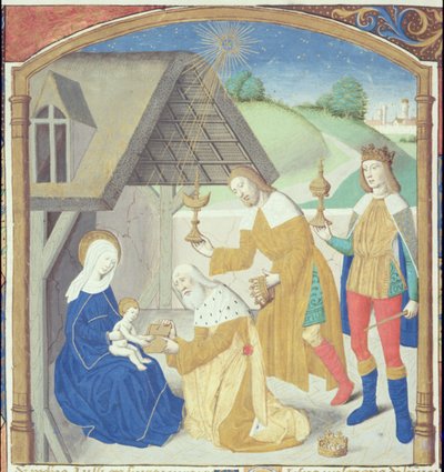 Natività, da Vita Christi, di Ludolf di Sassonia, c.1300-7778 da German School