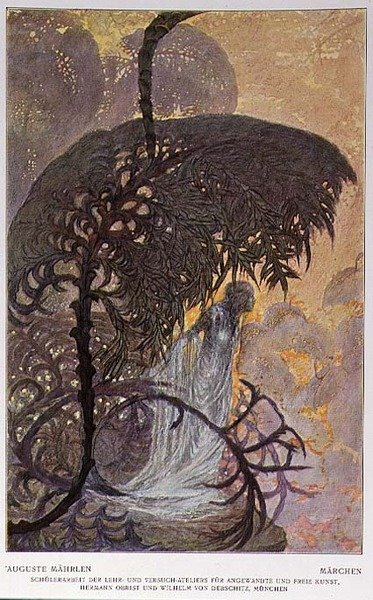 Figura mistica (litografia) da German School