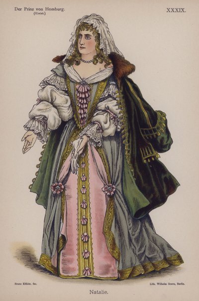 Natalie, da Der Prinz von Homburg di Heinrich von Kleist da German School
