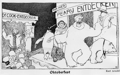 Polo Nord: Cook e Robert Edwin Peary da German School