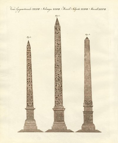 Obelischi ed egiziani da German School