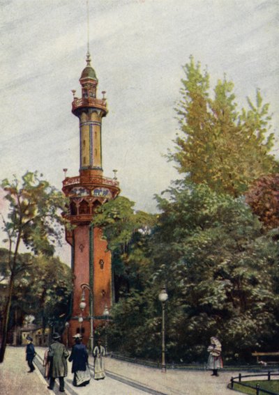 Torre di osservazione, Giardino Zoologico di Berlino, Germania da German School