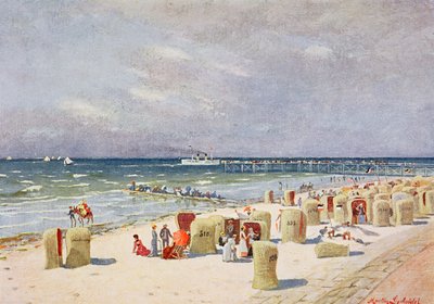 Sulla spiaggia di Norderney da German School