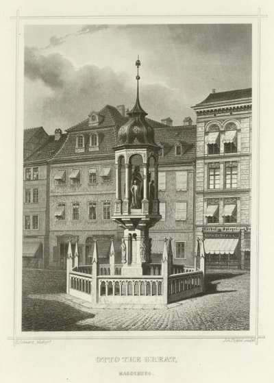 Ottone il Grande, Magdeburgo da German School