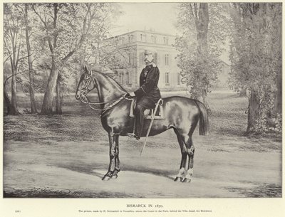 Otto von Bismarck nel 1870 da German School