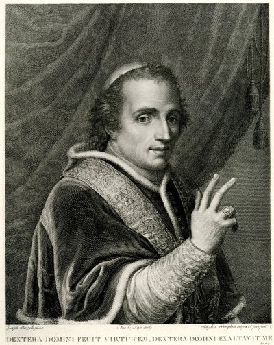 Papa Pio VII da German School