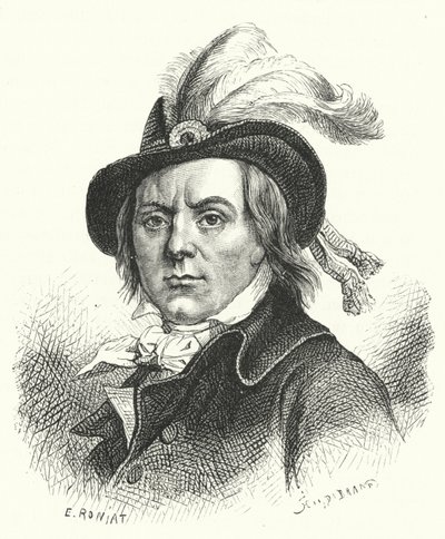 Paul Barras, politico francese della Rivoluzione (incisione) da German School
