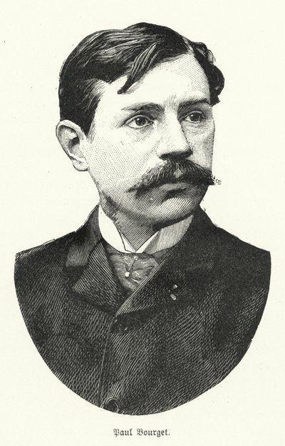 Paul Bourget, romanziere francese da German School
