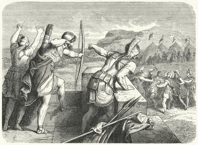 Filippo II di Macedonia ferito all