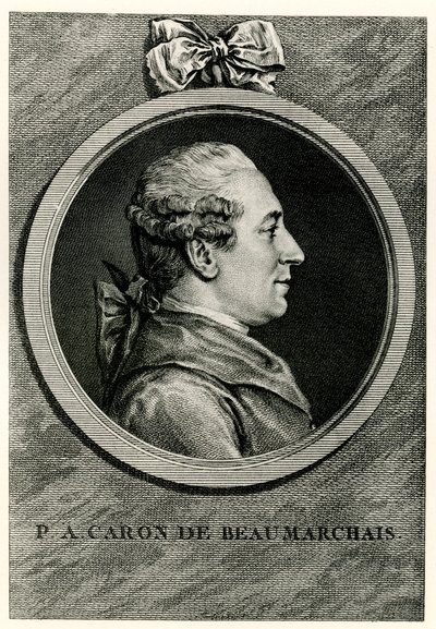 Pierre Augustin Caron de Beaumarchais da German School