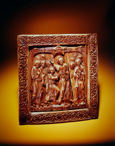 Placca con San Tommaso dubbioso, c.1140-60 da German School