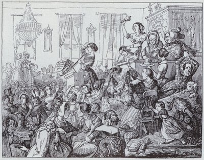 Club Politico delle Donne (litografia) da German School