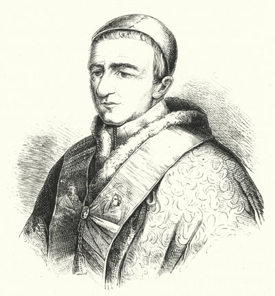 Papa Gregorio XVI (incisione) da German School