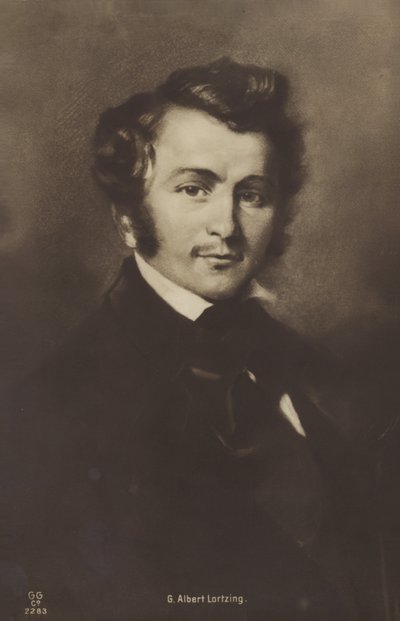 Ritratto di Albert Lortzing da German School