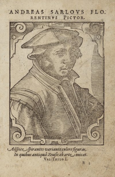 Ritratto di Andreas Sarlous da German School