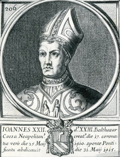 Ritratto di Antipapa Giovanni XXIII da German School