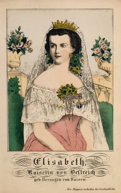 Ritratto di Elisabetta di Baviera, Imperatrice d