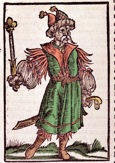 Ritratto di Gengis Khan (Temudjin) da German School