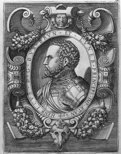 Ritratto di Enrico il Giovane, Duca di Brunswick e Luneburg, 1529 da German School