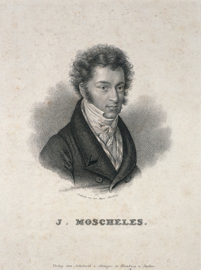 Ritratto di Ignaz Moscheles da German School