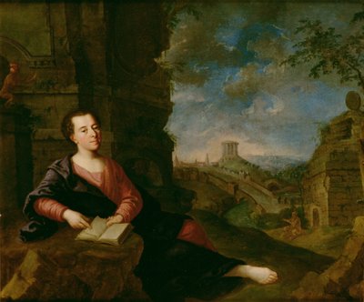 Ritratto di Johann Joachim Winckelmann (1717-68) da German School