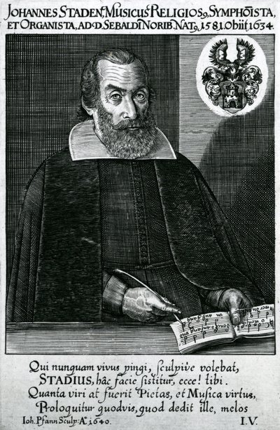 Ritratto di Johann Staden (1581-1634) da German School