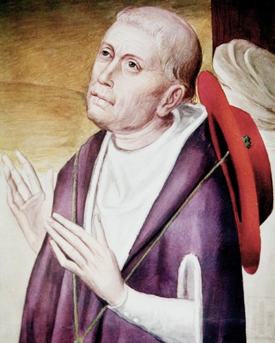 Ritratto di Nicolas de Cues da German School