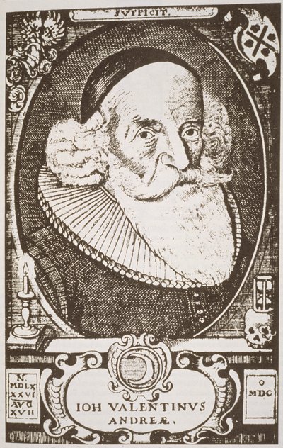 Ritratto di Valentine Andreae (1568-1643), copia di un