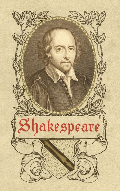 Ritratto di William Shakespeare da German School