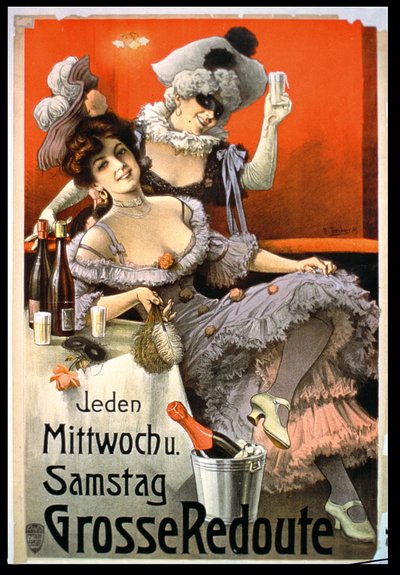 Poster pubblicitario per Grosse Redoute da German School