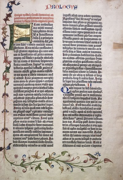 Prologo con lettera d