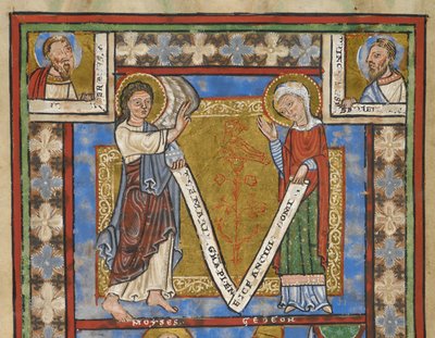 Frammento di salterio 