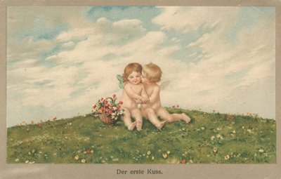 Putti che si baciano da German School