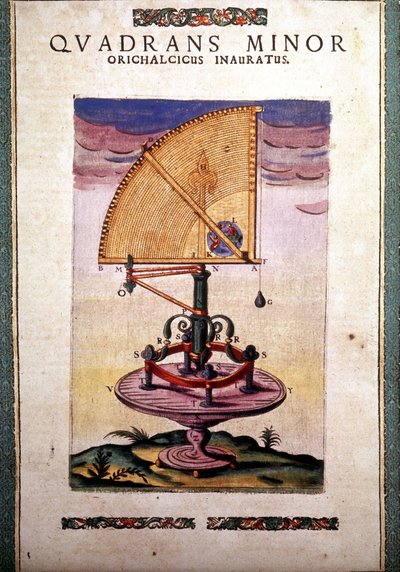 Quadrante azimutale zodiacale in 