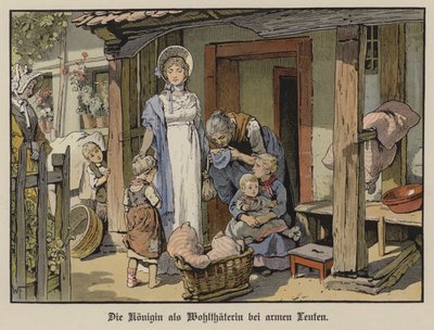 Regina Louise di Prussia, benefattrice dei poveri da German School