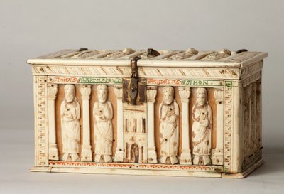 Scrigno reliquiario, Colonia, Germania, c.1150 da German School