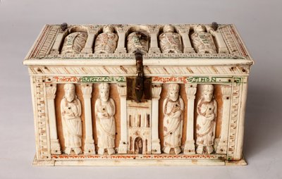 Cofanetto reliquiario, Colonia, Germania, c.1150 da German School
