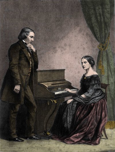 Robert e Clara Schumann, musicisti tedeschi da German School