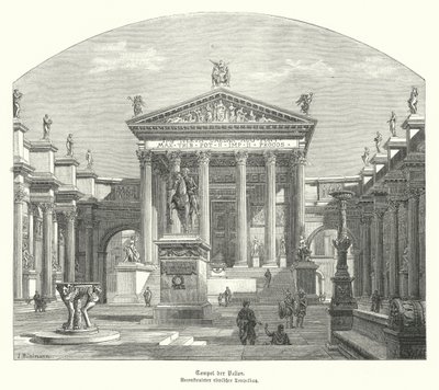 Tempio romano di Pallade da German School
