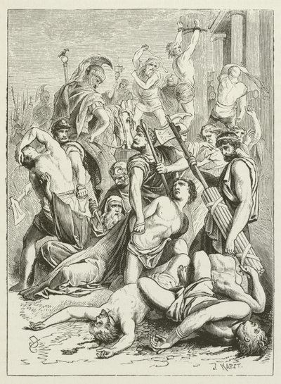 Persecuzione romana da German School